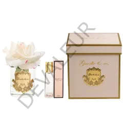 Guerlie&co. Krem Pembe Tek Gül Gold