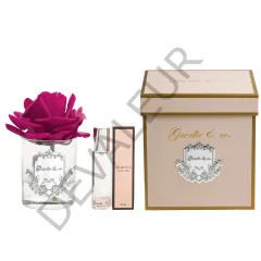 Guerlie&co. Bordo Tek Gül Gümüş